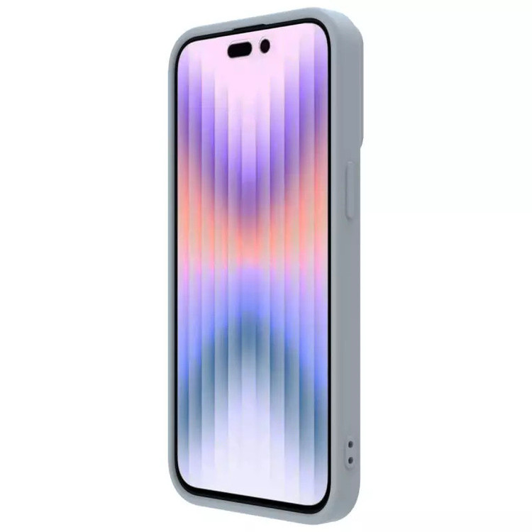 کاور نیلکین مدل CamShield Silky Silicone مناسب برای گوشی موبایل اپل iPhone 15 Pro Max