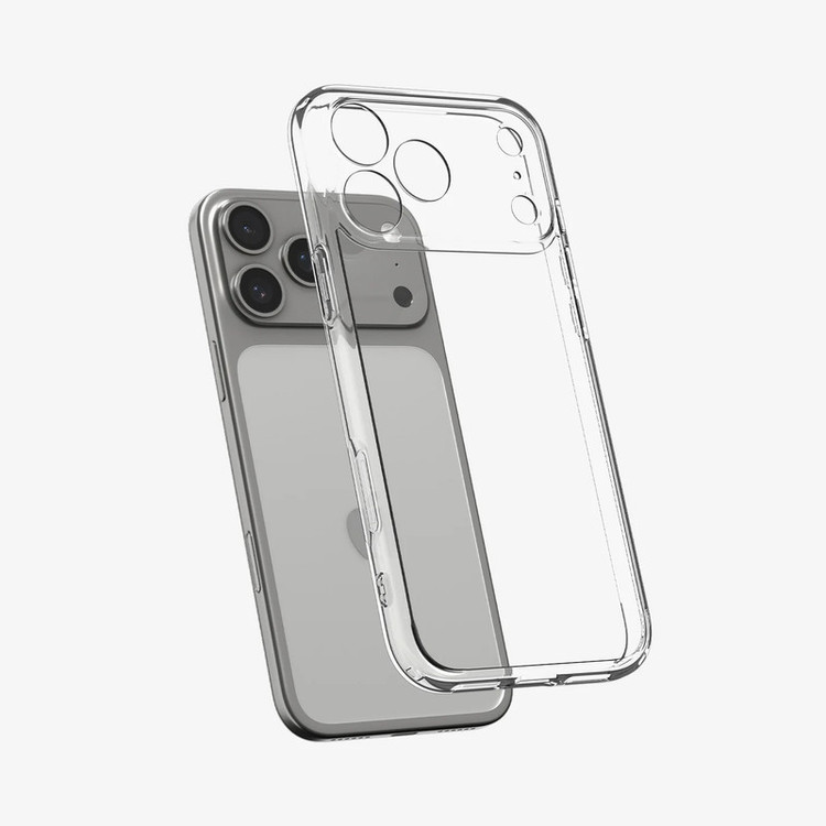 کاور اسپیگن مدل ultra hiybrid مناسب برای گوشی موبایل اپل iphone 17 promax