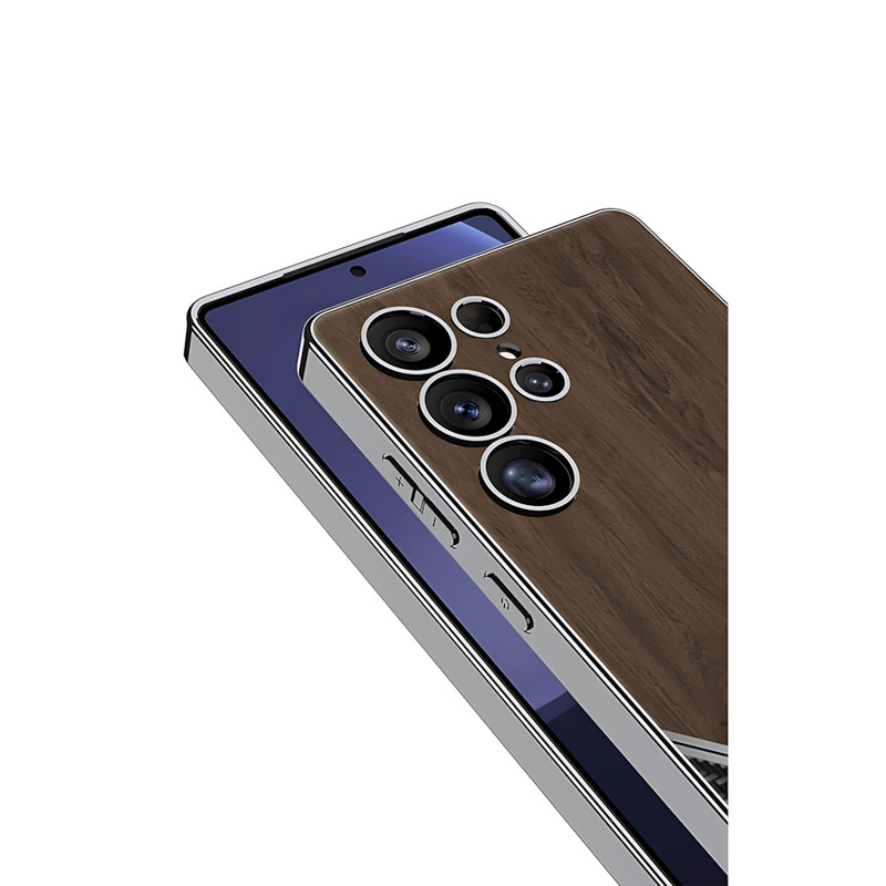کاور مدل Woodline مناسب برای گوشی موبایل سامسونگ Galaxy S24 Ultra
