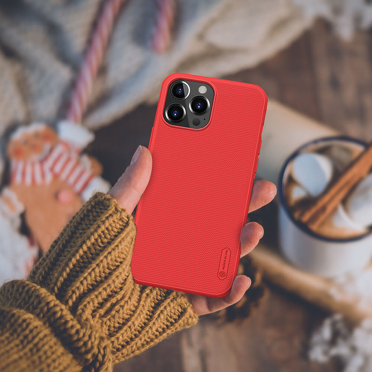 کاور نیلکین مدل Frosted Shield Pro مناسب برای گوشی موبایل اپل Iphone 13 promax