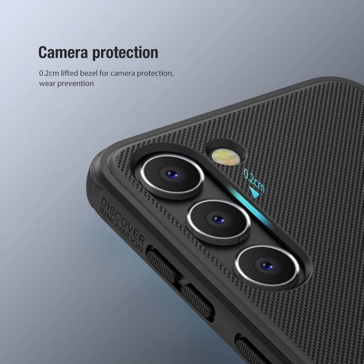 کاور نیلکین مدل Super Frosted Shield Pro مناسب برای گوشی موبایل سامسونگ Galaxy S23 Plus
