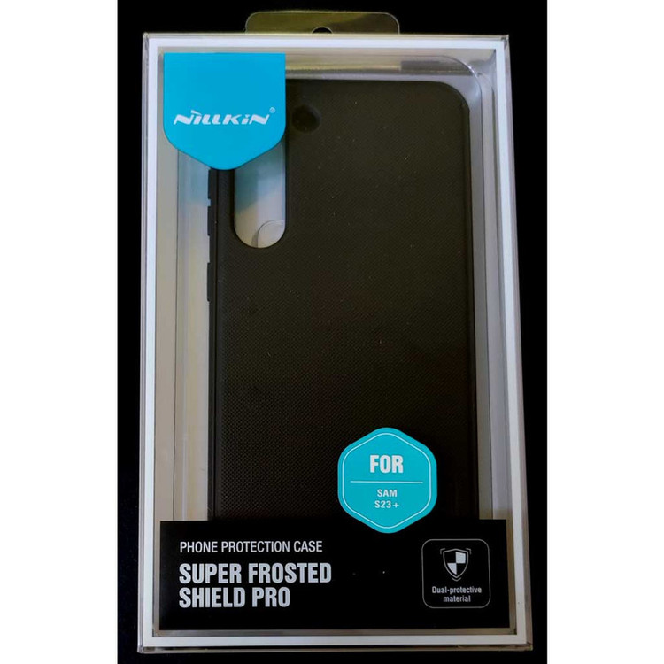 کاور نیلکین مدل Super Frosted Shield Pro مناسب برای گوشی موبایل سامسونگ Galaxy S23 Plus