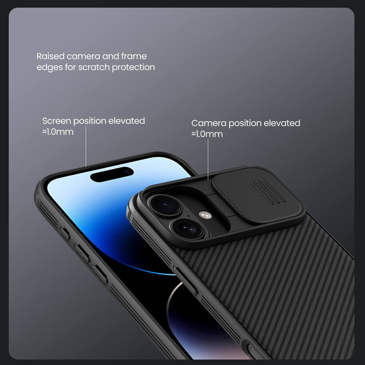 کاور نیلکین مدل Camshield Pro مناسب برای گوشی موبایل اپل iPhone 16