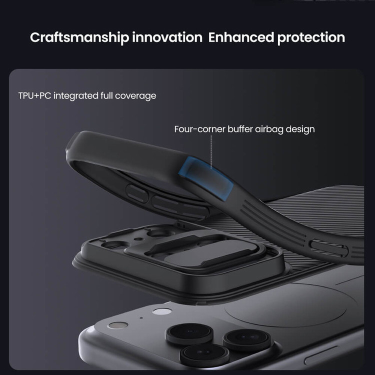 کاور نیلکین مدل CamShield Pro Magnetic مناسب برای گوشی موبایل اپل iPhone 17 Pro Max