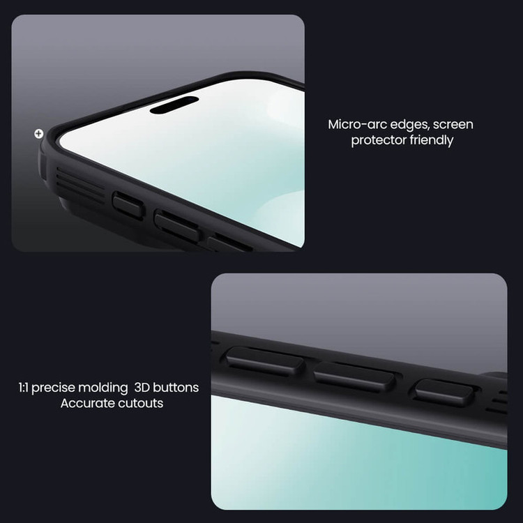 کاور نیلکین مدل Camshield Pro Clear version مناسب برای گوشی موبایل اپل iPhone 17