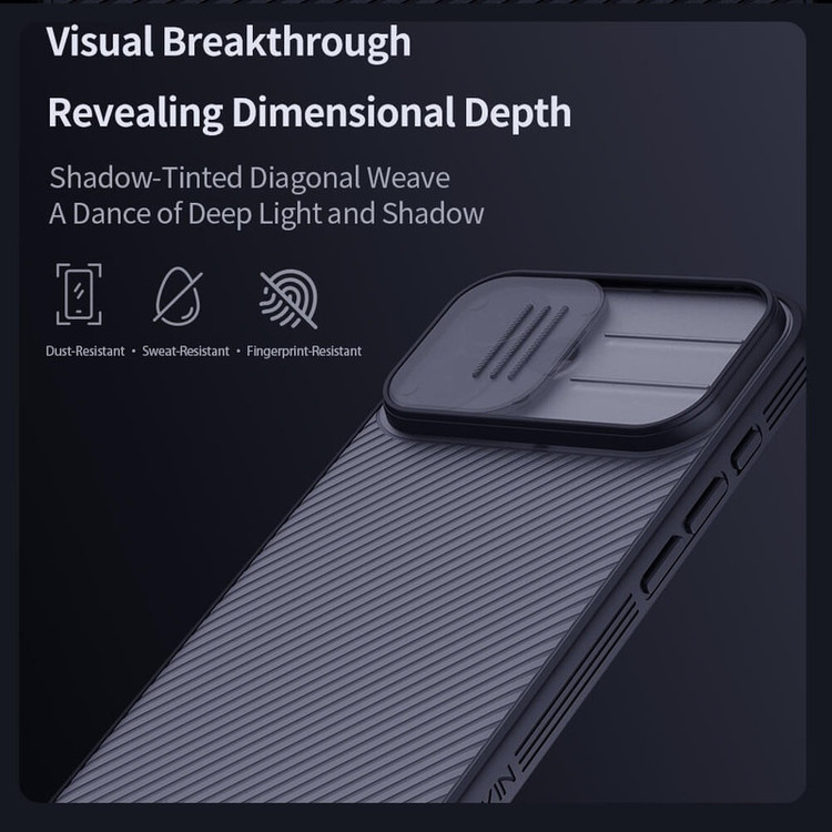 کاور نیلکین مدل Camshield Pro Clear version مناسب برای گوشی موبایل اپل iPhone 17