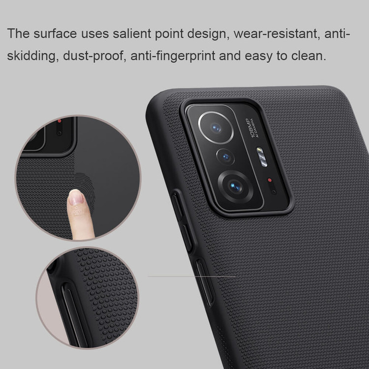 کاور نیلکین مدل Super Frosted Shield مناسب برای گوشی موبایل شیائومی Mi 11T/ Mi11T Pro