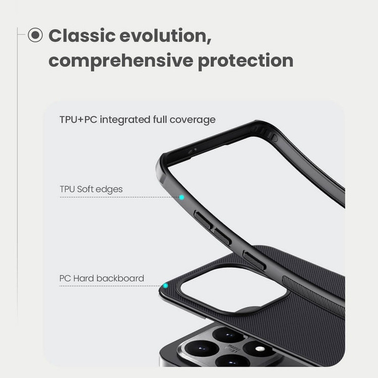 کاور نیلکین مدل Super Frosted Shield Pro مناسب برای گوشی موبایل شیائومی 15T