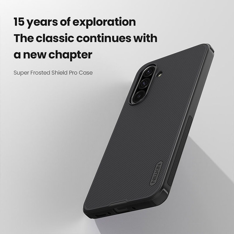 کاور نیلکین مدل Super Frosted Shield Pro مناسب برای گوشی موبایل سامسونگ Galaxy A56/ A36
