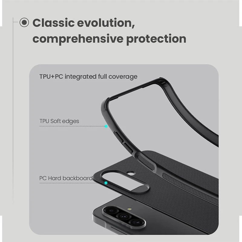 کاور نیلکین مدل Super Frosted Shield Pro مناسب برای گوشی موبایل سامسونگ Galaxy A56/ A36