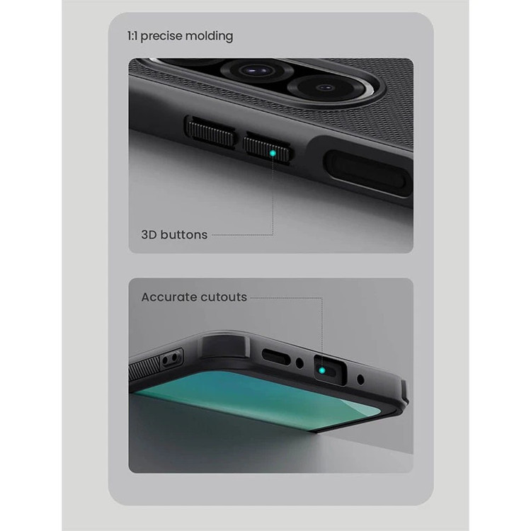 کاور نیلکین مدل Super Frosted Shield Pro مناسب برای گوشی موبایل سامسونگ Galaxy A56/ A36
