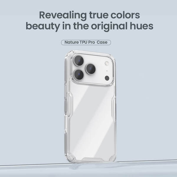 کاور نیلکین مدل Nature TPU Pro مناسب برای گوشی موبایل اپل iPhone 17 Pro Max