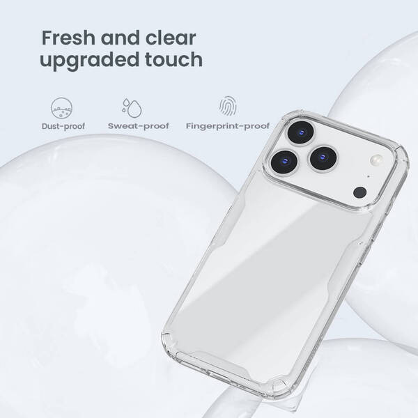 کاور نیلکین مدل Nature TPU Pro مناسب برای گوشی موبایل اپل iPhone 17 Pro Max
