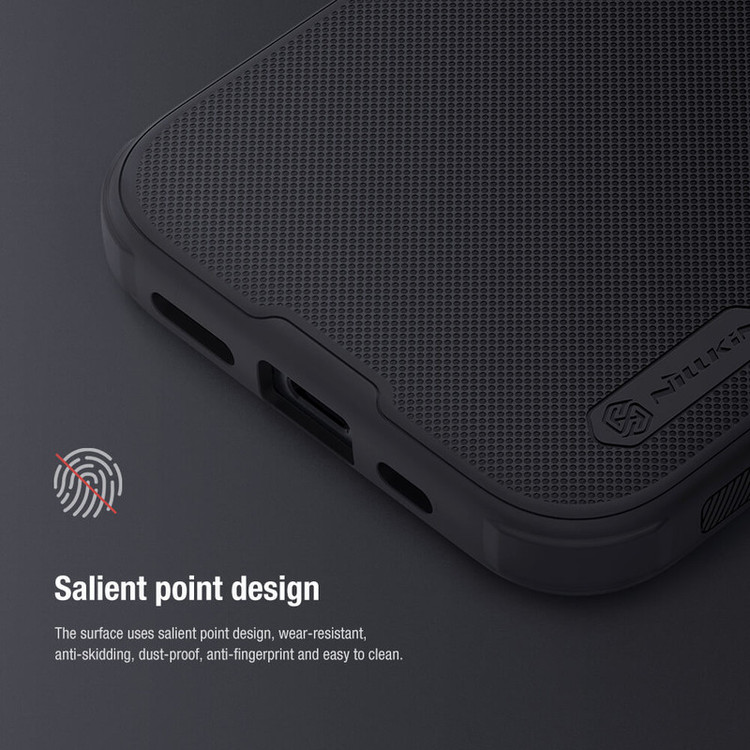 کاور نیلکین مدل Super Frosted Shield Pro مناسب برای گوشی موبایل اپل iPhone 15