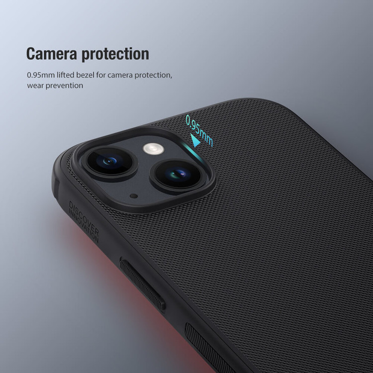 کاور نیلکین مدل Super Frosted Shield Pro مناسب برای گوشی موبایل اپل iPhone 15