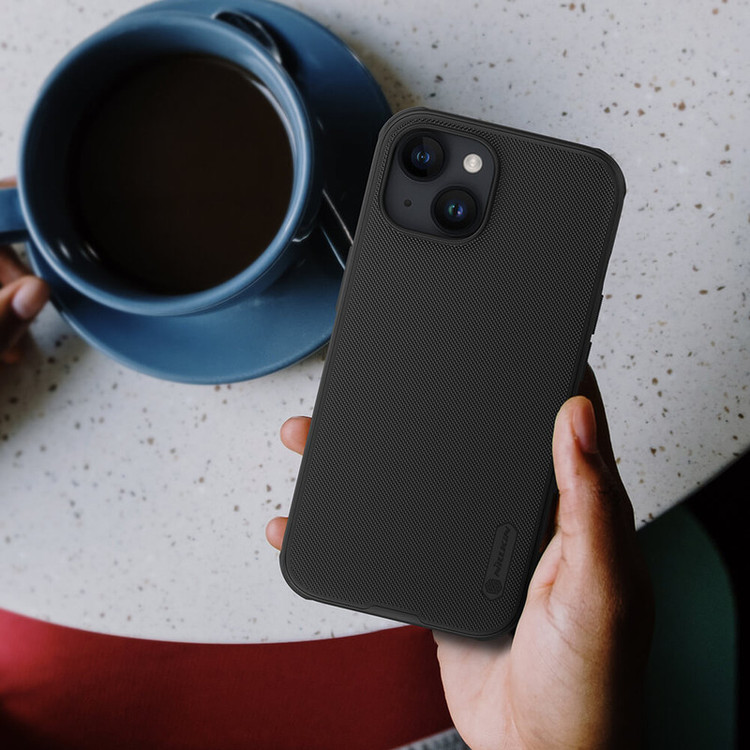 کاور نیلکین مدل Super Frosted Shield Pro مناسب برای گوشی موبایل اپل iPhone 15