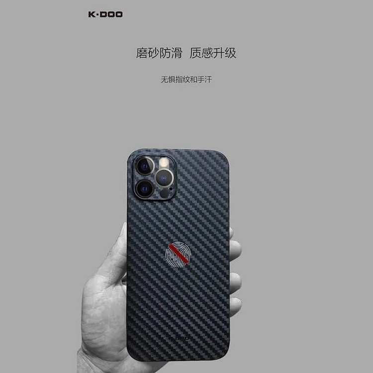 کاور کی -زد دوو مدل Air-Carbon مناسب برای گوشی موبایل اپل iPhone 17 Pro