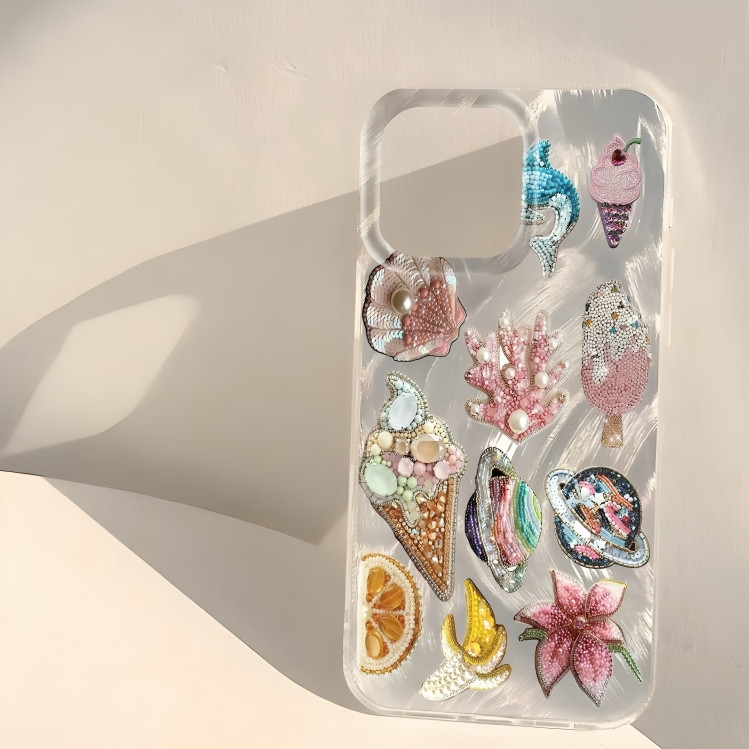کاور مدل icyshellgrandient مناسب برای گوشی موبایل اپل Iphone 16 ProMax