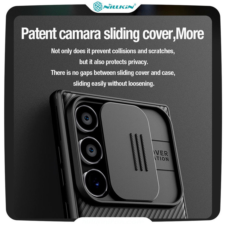 کاور نیلکین مدل CAMSHIELD PRO مناسب برای گوشی موبایل سامسونگ Galaxy S25 Ultra