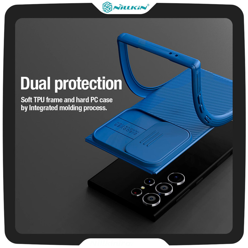 کاور نیلکین مدل CAMSHIELD PRO مناسب برای گوشی موبایل سامسونگ Galaxy S25 Ultra