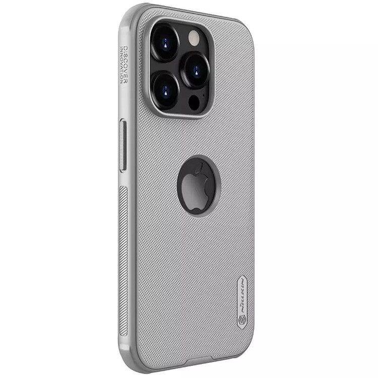 کاور نیلکین مدل Super Frosted Shield Pro ogo cutout مناسب برای گوشی موبایل اپل IPhone 15 Pro Max