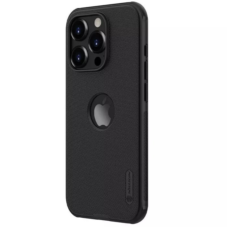 کاور نیلکین مدل Super Frosted Shield Pro ogo cutout مناسب برای گوشی موبایل اپل IPhone 15 Pro Max