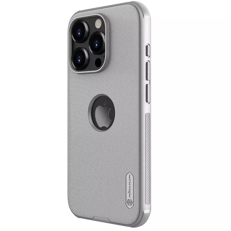 کاور نیلکین مدل Super Frosted Shield Pro ogo cutout مناسب برای گوشی موبایل اپل IPhone 15 Pro Max