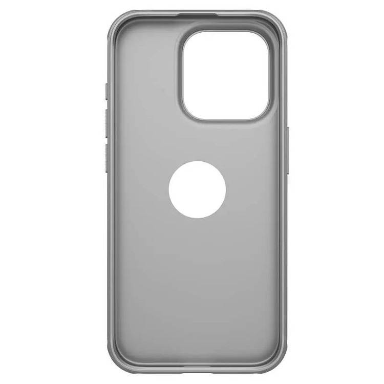 کاور نیلکین مدل Super Frosted Shield Pro ogo cutout مناسب برای گوشی موبایل اپل IPhone 15 Pro Max
