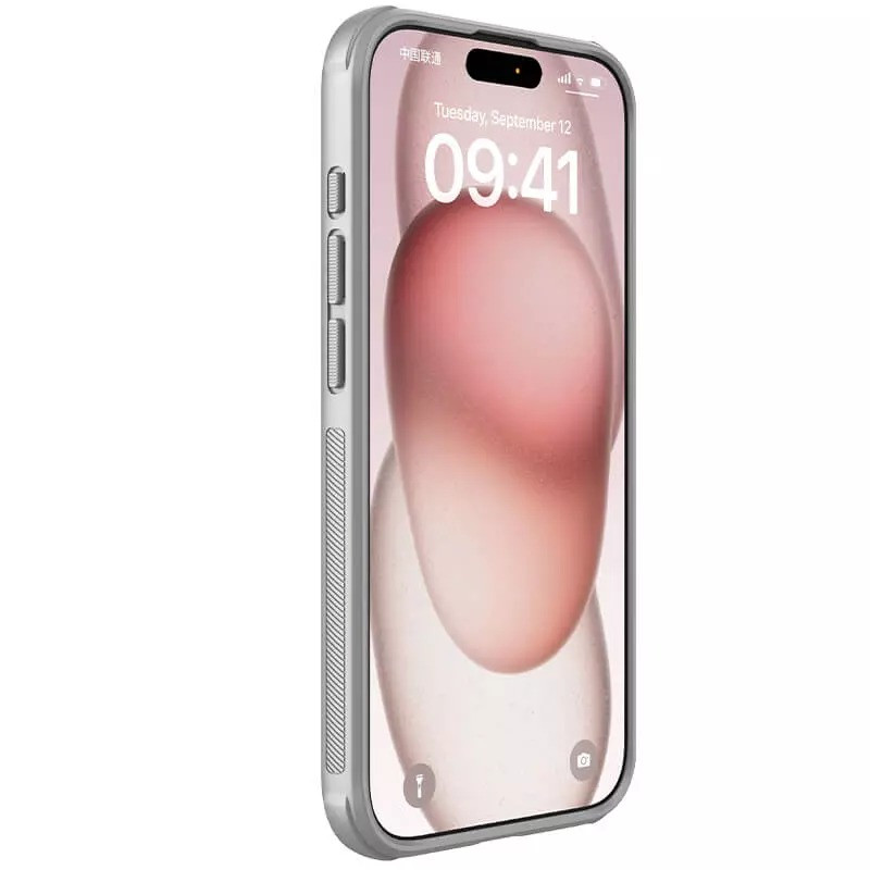 کاور نیلکین مدل Super Frosted Shield Pro ogo cutout مناسب برای گوشی موبایل اپل IPhone 15 Pro Max