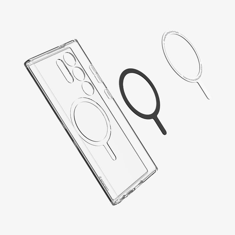 کاور اسپیگن مدل Ultra Hybrid OneTap Metal Ring MagFit مناسب برای گوشی موبایل سامسونگ Galaxy S24 Ultra