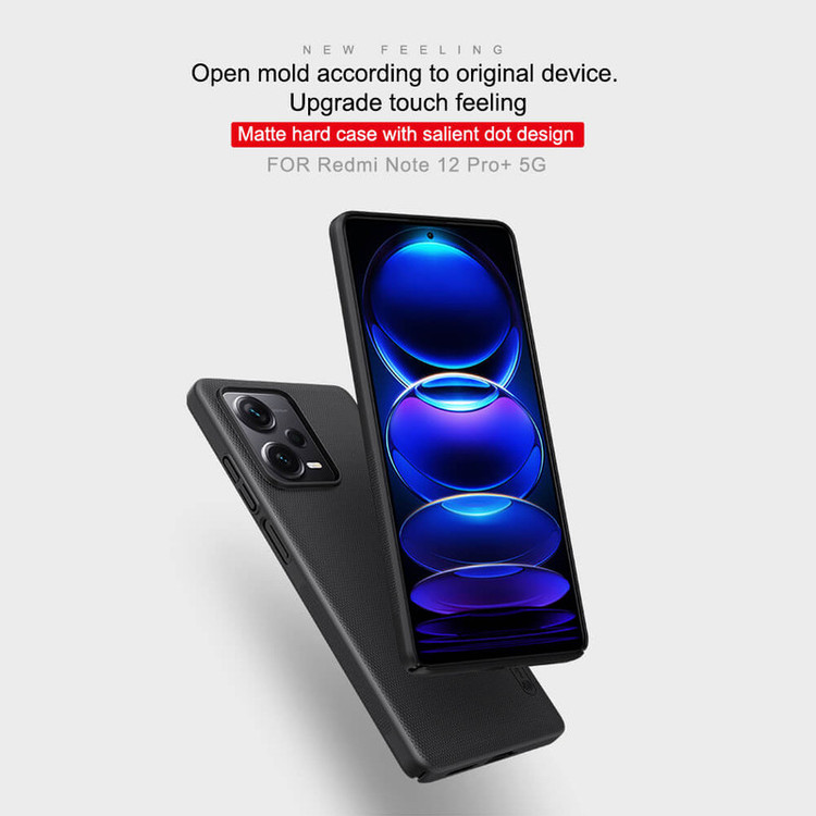 کاور نیلکین مدل Super Frosted Shield مناسب برای گوشی موبایل شیائومی Redmi Note 12 Pro Plus