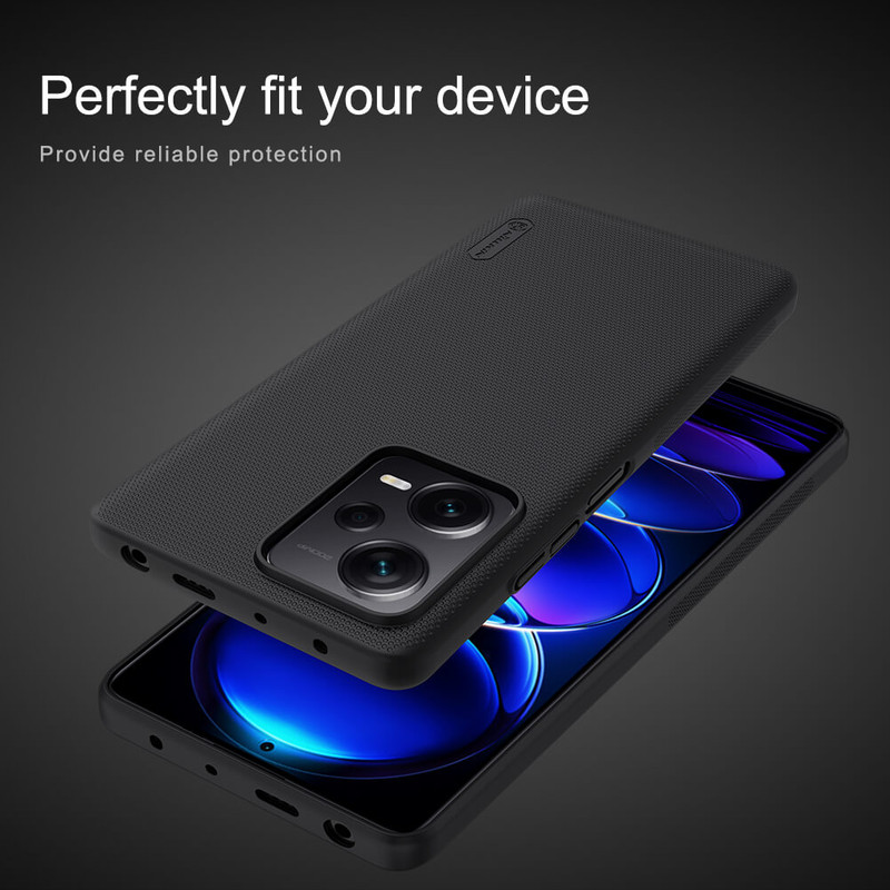 کاور نیلکین مدل Super Frosted Shield مناسب برای گوشی موبایل شیائومی Redmi Note 12 Pro Plus