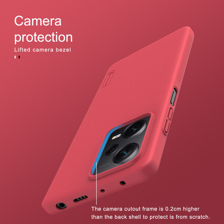 کاور نیلکین مدل Super Frosted Shield مناسب برای گوشی موبایل شیائومی Redmi Note 12 Pro Plus