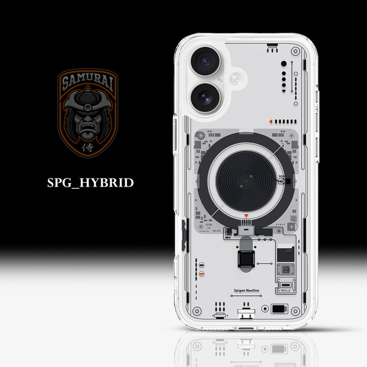کاور سامورایی مدل SPG-Hybrid مناسب برای گوشی موبایل اپل iPhone 16