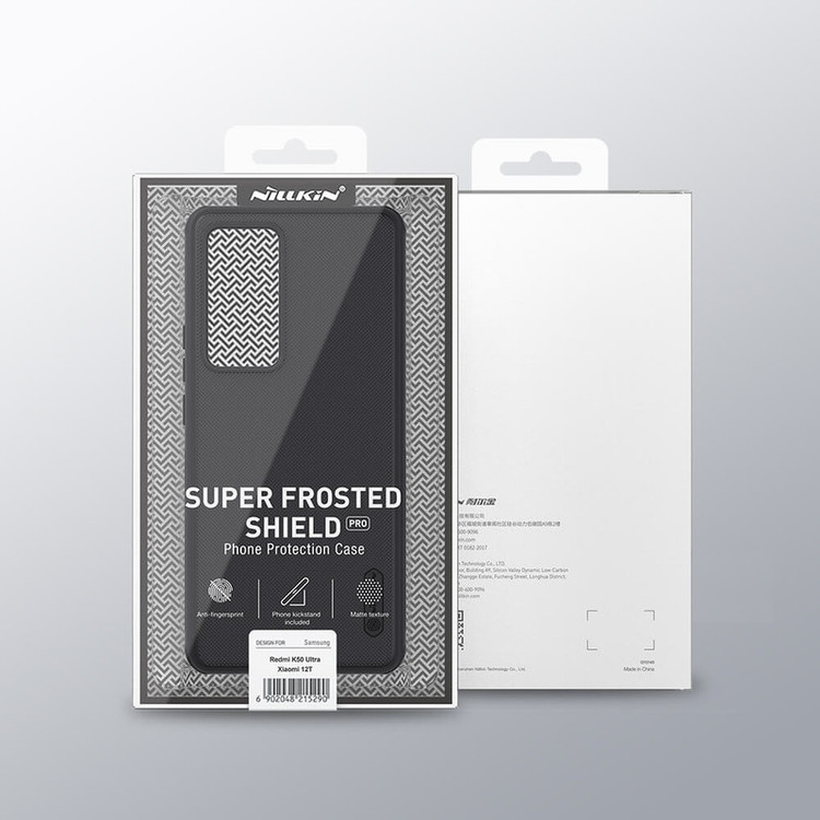 کاور نیلکین مدل Frosted Shield Pro مناسب برای گوشی موبایل شیائومی 12T / 12T Pro