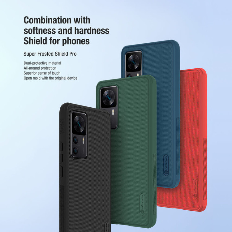 کاور نیلکین مدل Frosted Shield Pro مناسب برای گوشی موبایل شیائومی 12T / 12T Pro