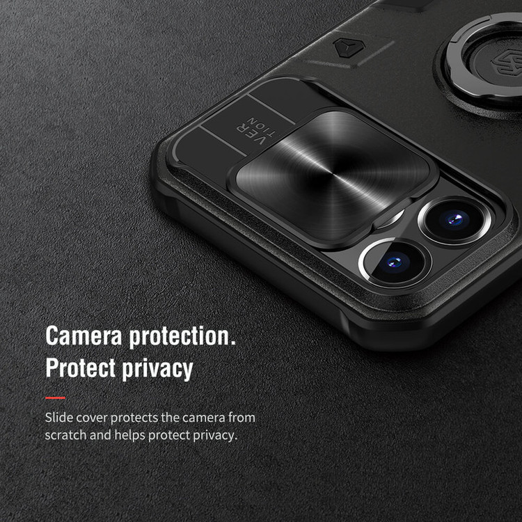 کاور نیلکین مدل CamShield Armor مناسب برای گوشی موبایل اپل iPhone 13 Pro Max