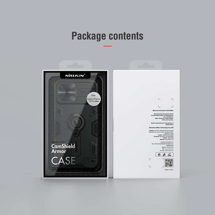 کاور نیلکین مدل CamShield Armor مناسب برای گوشی موبایل اپل iPhone 13 Pro Max