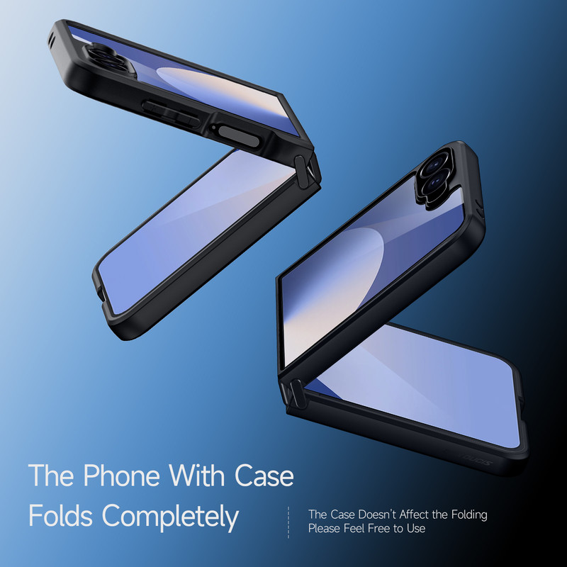 کاور بادیگارد مدل Wave مناسب برای گوشی موبایل سامسونگ Galaxy Z Flip 7