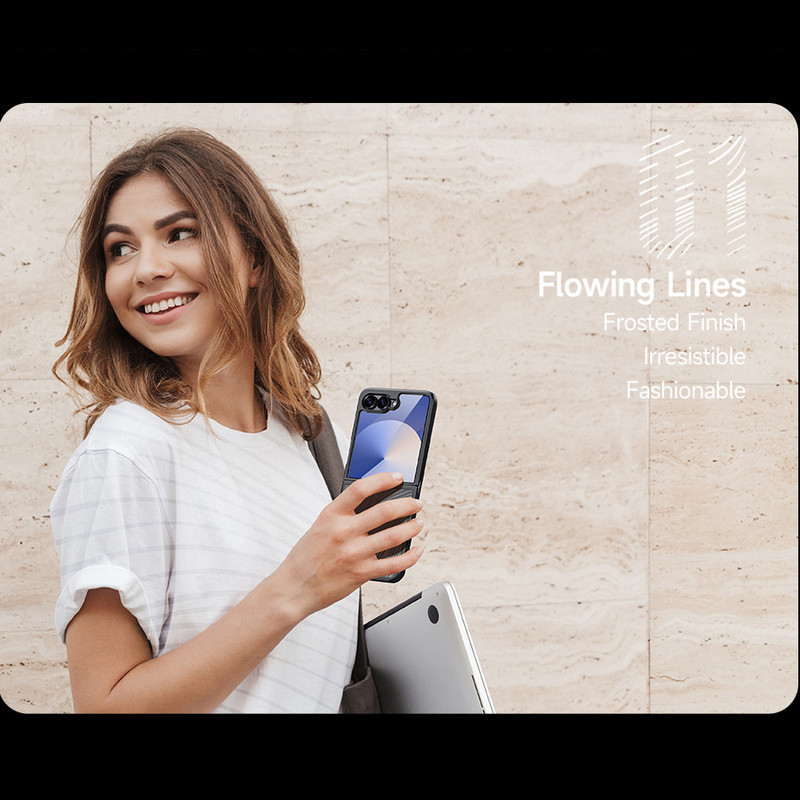 کاور بادیگارد مدل Wave مناسب برای گوشی موبایل سامسونگ Galaxy Z Flip 7