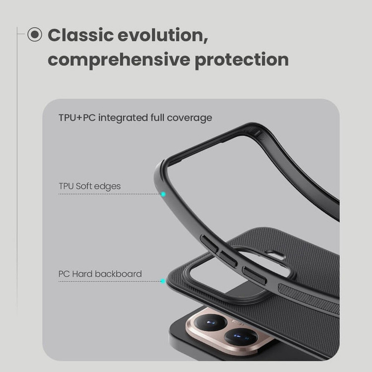 کاور نیلکین مدل Super Frosted Shield Pro مناسب برای گوشی موبایل شیائومی 15T Pro