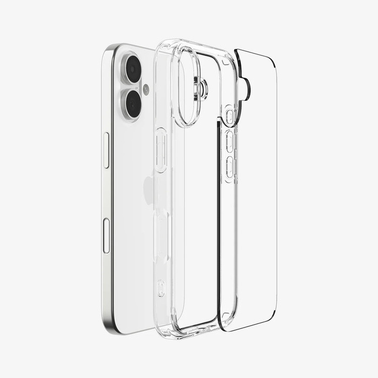 کاور اسپیگن مدل ultra hiybrid مناسب برای گوشی موبایل اپل iphone 17