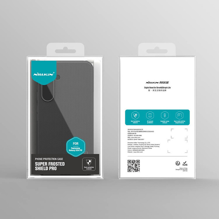 کاور نیلکین مدل Super Frosted Shield Pro مناسب برای گوشی موبایل سامسونگ Galaxy S24 FE