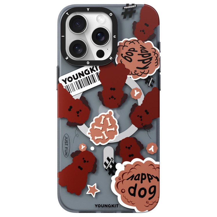 کاور یانگ کیت مدل cat&dog مناسب برای گوشی موبایل اپل Apple iphone 15 promax