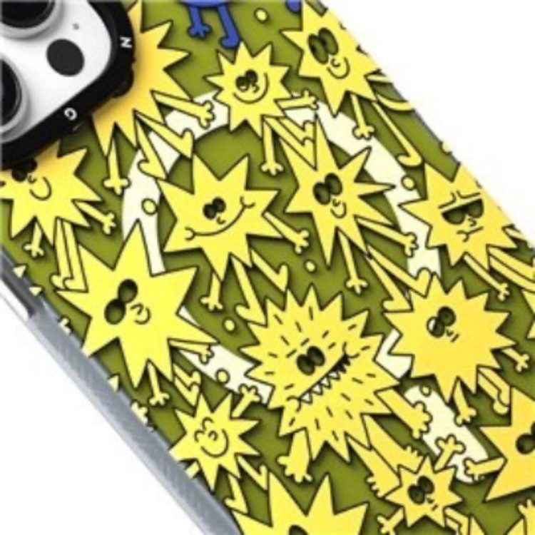 کاور یانگ کیت مدل Yellow nina canvas مناسب برای گوشی موبایل اپل Apple iphone 15 promax