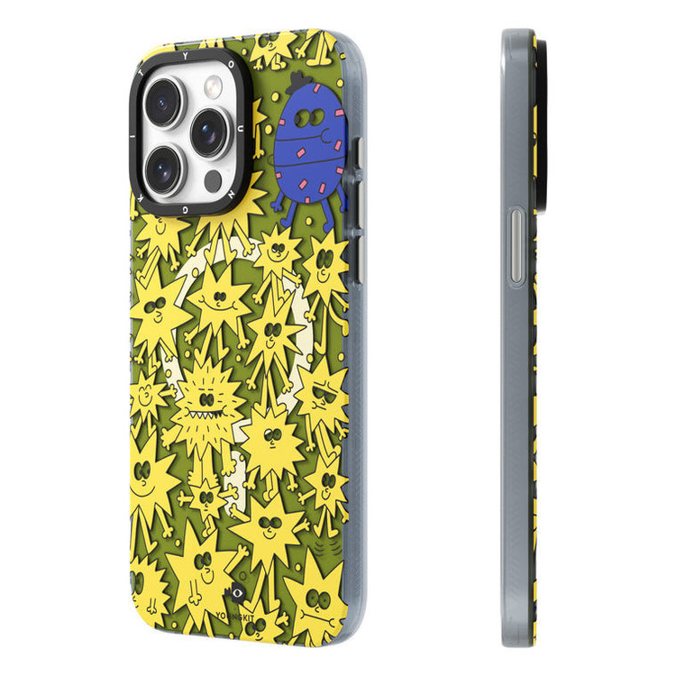 کاور یانگ کیت مدل Yellow nina canvas مناسب برای گوشی موبایل اپل Apple iphone 15 promax