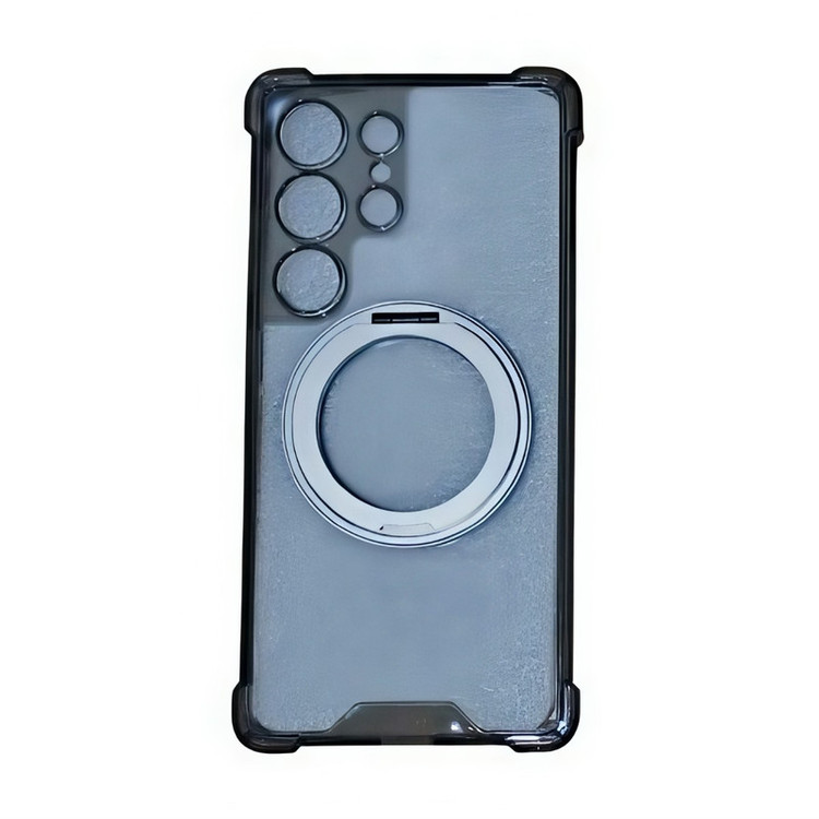 کاور جی کی کی مدل AIRBAG WITH ROTARY STAND مناسب برای گوشی سامسونگ galaxy s25 ultra