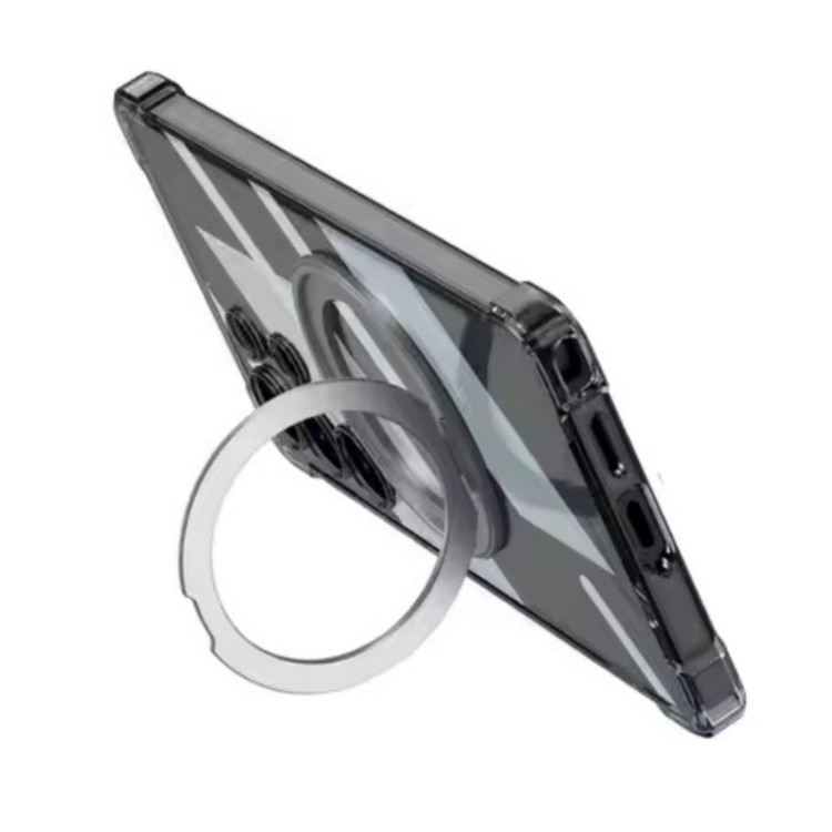کاور جی کی کی مدل AIRBAG WITH ROTARY STAND مناسب برای گوشی سامسونگ galaxy s25 ultra