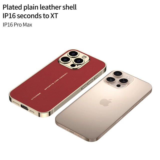 کاور جی کی کی طرح XT LEATHER مناسب برای گوشی موبایل اپل iPhone 16 pro