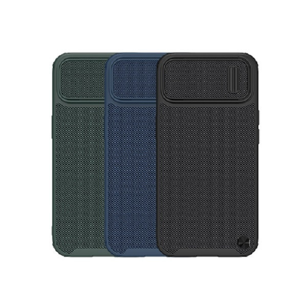 کاور نیلکین مدل Textured Fiber S Case مناسب برای گوشی موبایل اپل iPhone 14 Pro